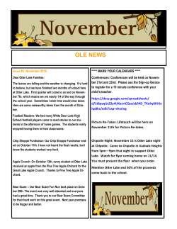 OLE NEWS - White Bear Lake Area Schools