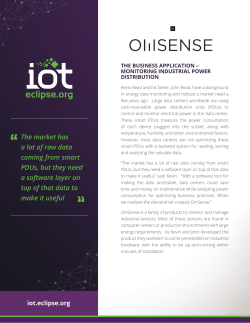 OmSense - Eclipse IoT