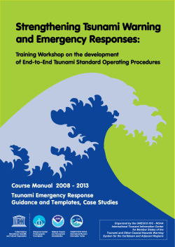 4.2.1a_SOP FOR DISTANT TSUNAMI final 11-29-04
