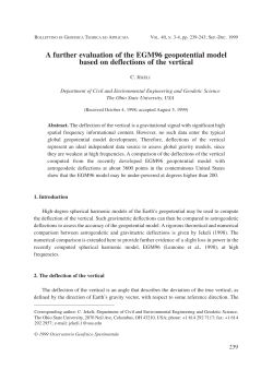 A further evaluation of the EGM96 geopotential model based on