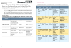 Pearson Literature/Prentice Hall Writing Coach Alignment Guide