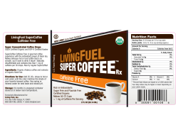 LivingFuel SuperCoffee Caffeine Free