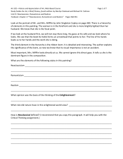 Look at the portrait of Mr. and Mrs. Mifflin by John Singleton