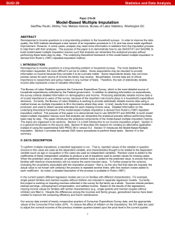 210-29: Model-Based Multiple Imputation