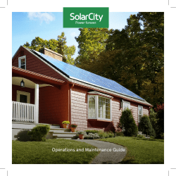 Operations and Maintenance Guide