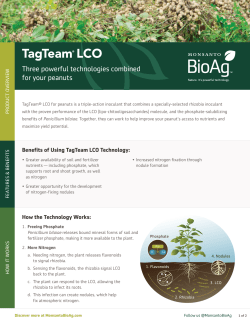 TagTeam &reg; LCO Peanuts