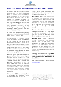 Holocaust Victims Assets Programme