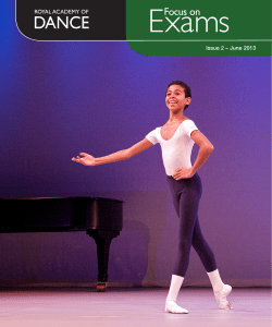 English - Royal Academy Of Dance