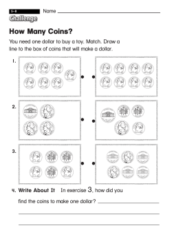 Unit 5-8 How Many Coins?