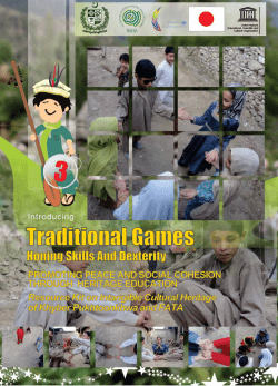 Traditional Games - UNESCO Islamabad