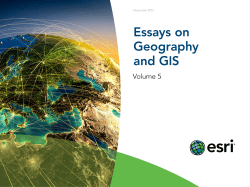 Essays on Geography and GIS: Vol. 5