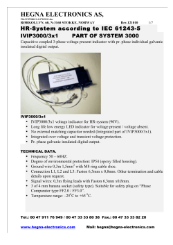 System 3000 IVIP3000/3x1