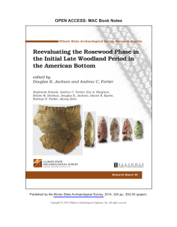 Reevaluating the Rosewood Phase in the Initial Late Woodland