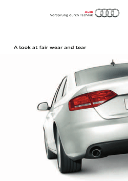 A look at fair wear and tear