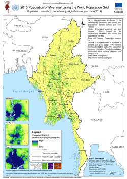 Population Map_using World Population Grid