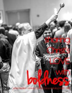 James Madison University Catholic Campus Ministry SY2015-2016