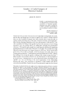 Historical Analysis - College of Liberal Arts