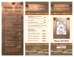 Italian Style - Dash`s Market