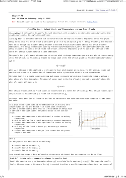 MasteringPhysics: Assignmen