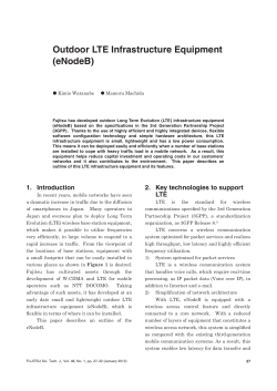 Outdoor LTE Infrastructure Equipment (eNodeB)