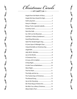 Christmas Carols - Meredith Corporation