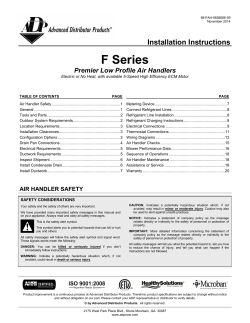 Installation Instructions