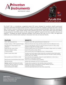 PyLoN:256 - Princeton Instruments
