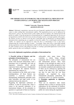 The Importance Of Enforcing The Fundamental Principles Of