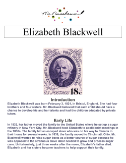 Elizabeth Blackwell