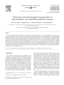 Fabrication and electromagnetic characteristics of electromagnetic