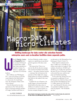 Macro-Data Micro