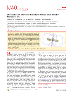 Observation of Intervalley Biexcitonic Optical