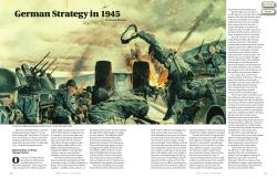 German Strategy in 1945