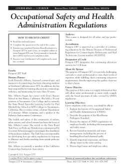 Occupational Safety and Health Administration