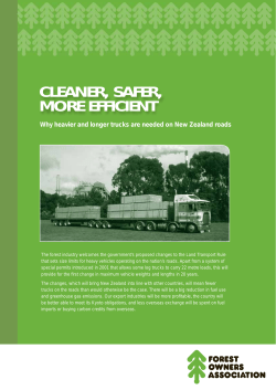 cleaner, safer, more efficient - the Forest Owners Association