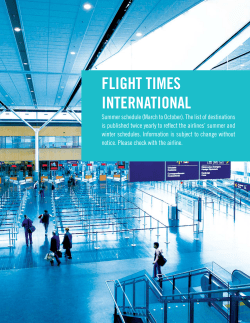 flight times