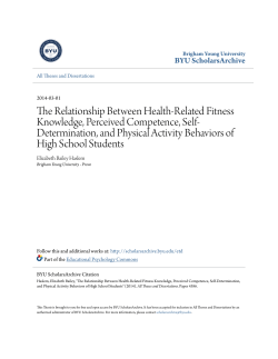 The Relationship Between Health