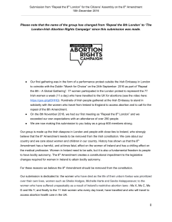 Read our submission