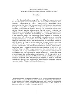 Rao_Administrative Collusion-Delegation Diminishes the Collective