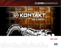 user`s guide - Native Instruments