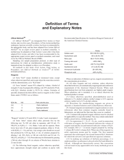 Def i ni t ion of Term s and Ex plan a t ory Notes - OMA