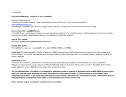 readme - Medicago Hapmap