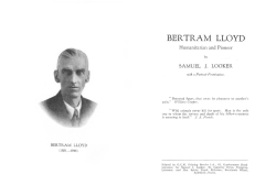 bertram lloyd - Henry S. Salt