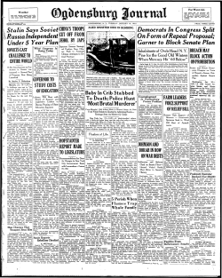 Stalin Says Soviet Russia Independent Under 5 Year Plan