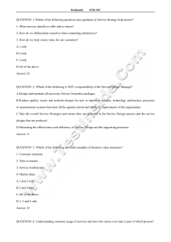TestInside EX0-101 QUESTION :1 Which of the following questions