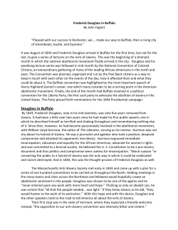 Abolition in Buffalo - Buffalo Architecture and History