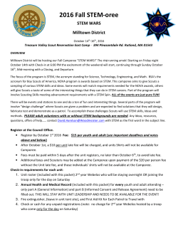 2016 Fall STEM-oree