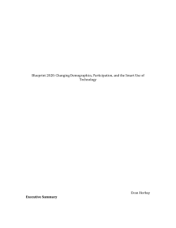 Blueprint 2020 - The Institute of Public Administration of Canada