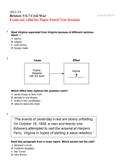 HIST-VS Exam [E-1HEXV7] Bristow VS.7 Civil War