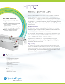 HIPPO Data Sheet - Spectra